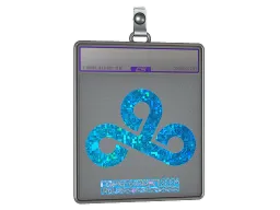 Sticker Slab | Cloud9 (Glitter) | Copenhagen 2024