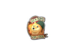 Sticker | Bomb Doge