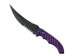 ★ StatTrak™ Flip Knife | Ultraviolet (Minimal Wear)