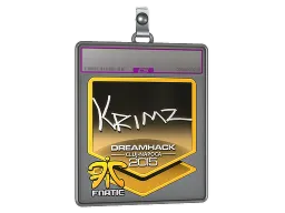 Sticker Slab | KRIMZ (Foil) | Cluj-Napoca 2015