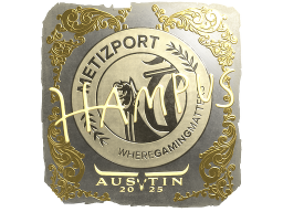 Sticker | hampus (Gold) | Austin 2025