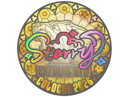 Sticker | Starry (Holo) | Cologne 2026