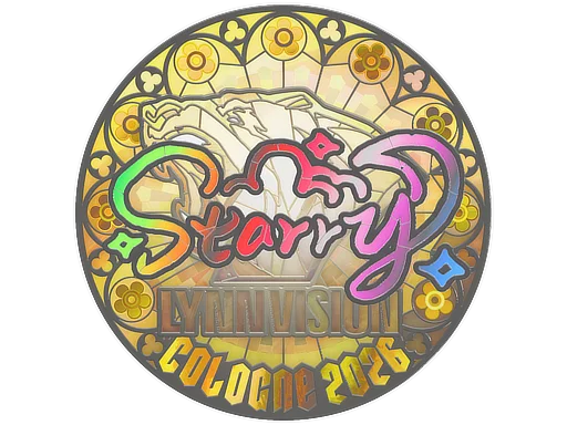 Sticker | Starry (Holo) | Cologne 2026