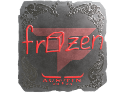 Sticker | frozen (Foil) | Austin 2025