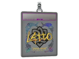 Sticker Slab | latto (Holo) | Austin 2025