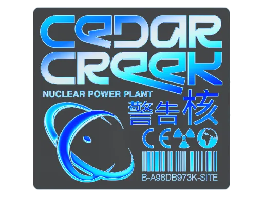 Sticker | Cedar Creek (Holo)