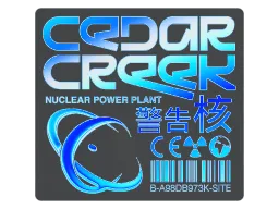 Sticker | Cedar Creek (Holo)