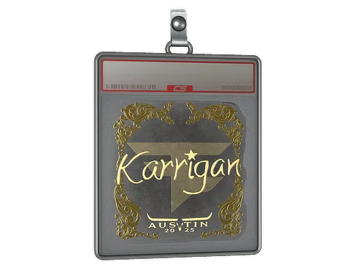 Sticker Slab | karrigan (Gold) | Austin 2025