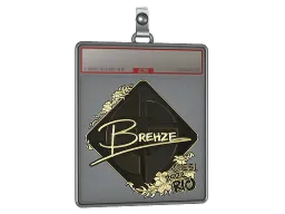 Sticker Slab | Brehze (Gold) | Rio 2022
