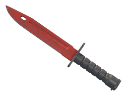 ★ Bayonet | Crimson Web (Minimal Wear)