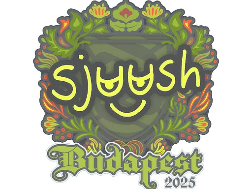 Sticker | sjuush | Budapest 2025