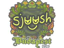 Sticker | sjuush | Budapest 2025