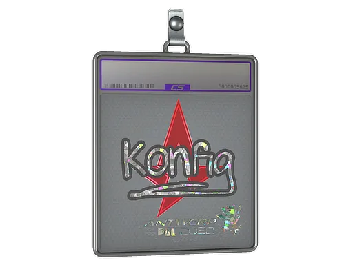 Sticker Slab | k0nfig (Glitter) | Antwerp 2022