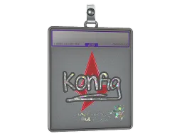 Sticker Slab | k0nfig (Glitter) | Antwerp 2022
