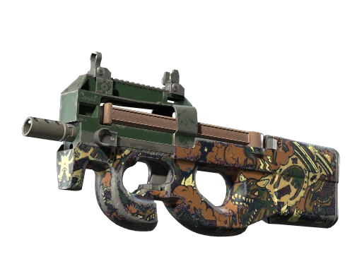StatTrak™ P90 | Cocoa Rampage (Well-Worn)