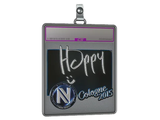 Sticker Slab | Happy (Foil) | Cologne 2015