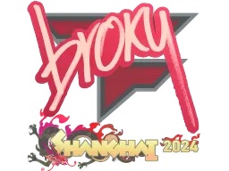 Sticker | broky | Shanghai 2024