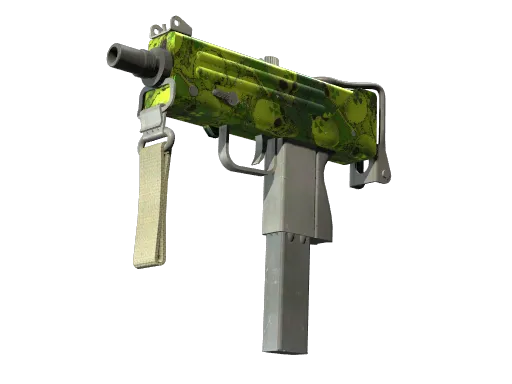 MAC-10 | Nuclear Garden (Well-Worn)