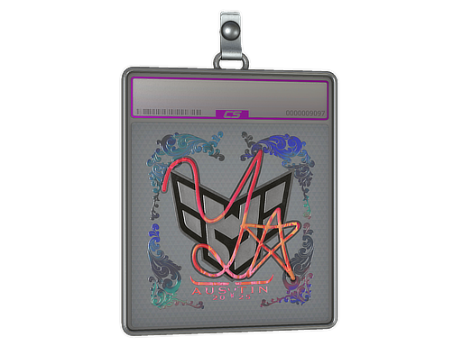 Sticker Slab | yxngstxr (Holo) | Austin 2025