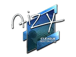 Sticker | aizy (Foil) | Boston 2018