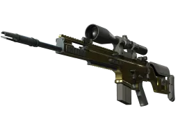 SCAR-20 | Brass (Battle-Scarred)