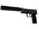 StatTrak™ USP-S | Stainless (Field-Tested)