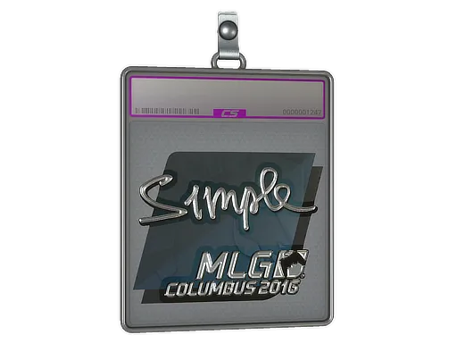 Sticker Slab | s1mple (Foil) | MLG Columbus 2016