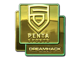 Sticker | PENTA Sports (Gold) | DreamHack 2014