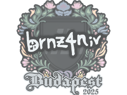 Sticker | brnz4n | Budapest 2025