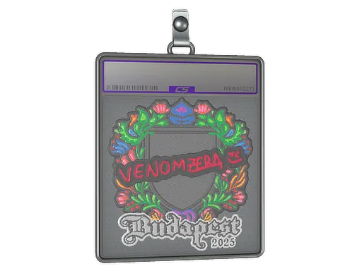 Sticker Slab | venomzera (Embroidered) | Budapest 2025