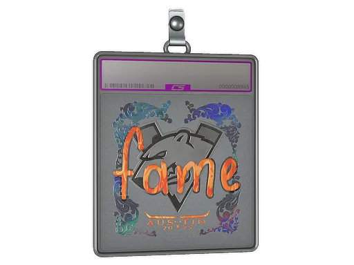 Sticker Slab | fame (Holo) | Austin 2025