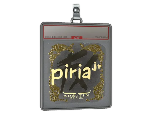 Sticker Slab | piriajr (Gold) | Austin 2025