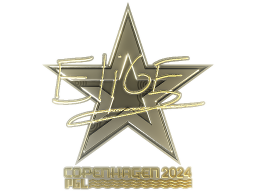 Sticker | EliGE (Gold) | Copenhagen 2024