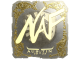 Sticker | NAF (Gold) | Austin 2025