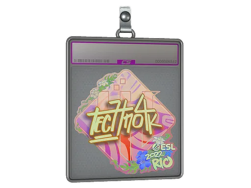 Sticker Slab | Techno4K (Holo) | Rio 2022