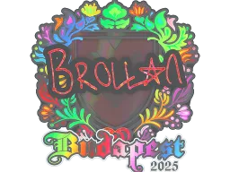 Sticker | Brollan (Holo) | Budapest 2025