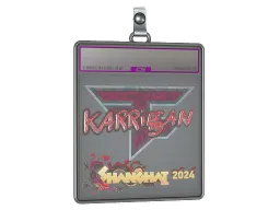 Sticker Slab | karrigan (Holo) | Shanghai 2024