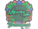 Sticker | noway (Embroidered) | Budapest 2025