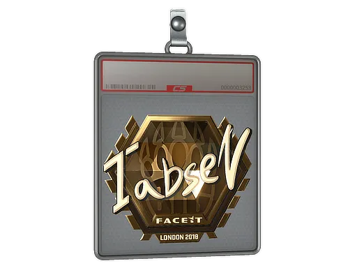 Sticker Slab | tabseN (Gold) | London 2018