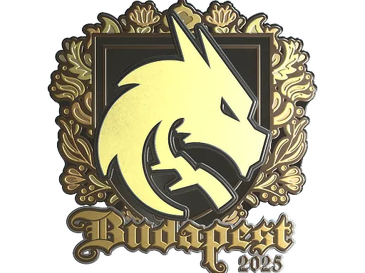 Sticker | Team Spirit (Gold) | Budapest 2025