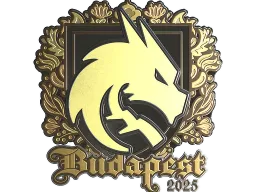 Sticker | Team Spirit (Gold) | Budapest 2025