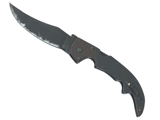 ★ Falchion Knife | Night (Well-Worn)