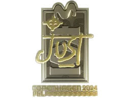 Sticker | JUST (Gold) | Copenhagen 2024