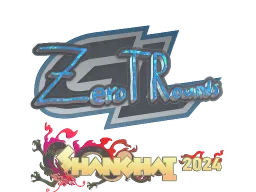 Sticker | ztr (Glitter) | Shanghai 2024