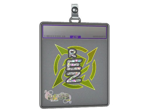 Sticker Slab | REZ (Glitter) | Paris 2023