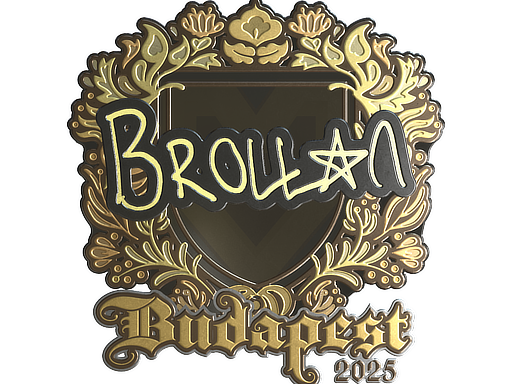 Sticker | Brollan (Gold) | Budapest 2025