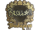 Sticker | Brollan (Gold) | Budapest 2025