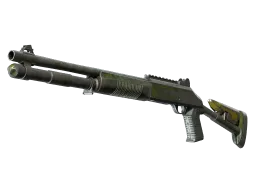 XM1014 | Banana Leaf (Battle-Scarred)