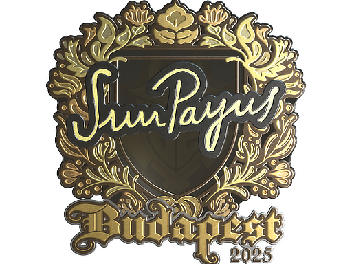 Sticker | SunPayus (Gold) | Budapest 2025