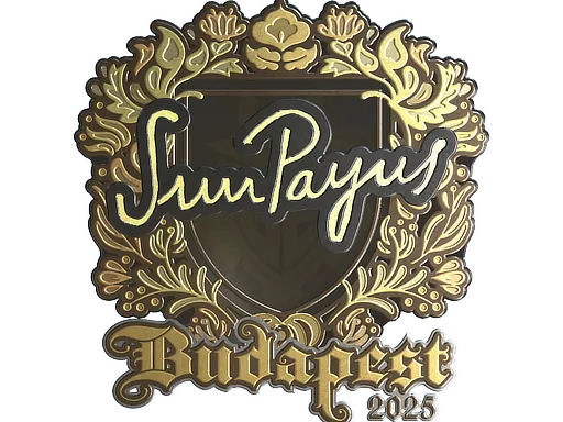Sticker | SunPayus (Gold) | Budapest 2025